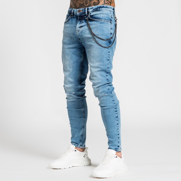 Cova Relaxed Fit Jeans - Blue