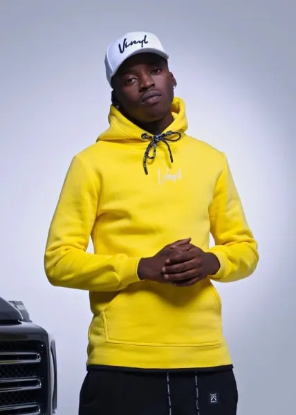 Vinyl Limited Edition Hoodie - Yellow