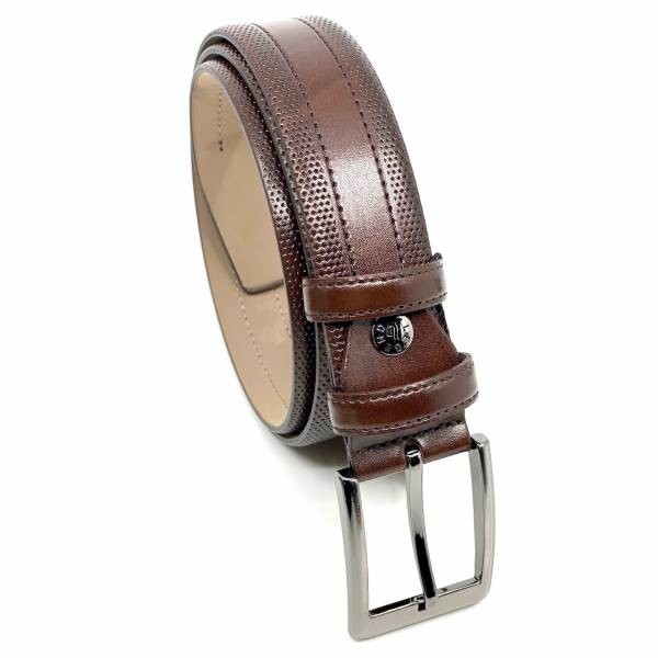 P.U. Leather Belt - Brown