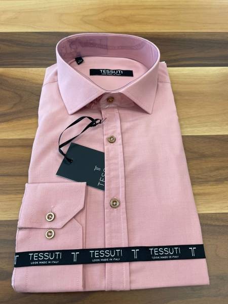 Solid Colour Shirt - Pink