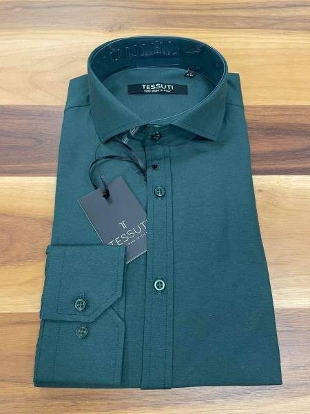 Solid Colour Shirt - Green