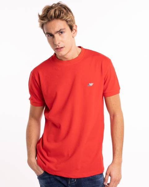 Martini Pique T-shirt - Red