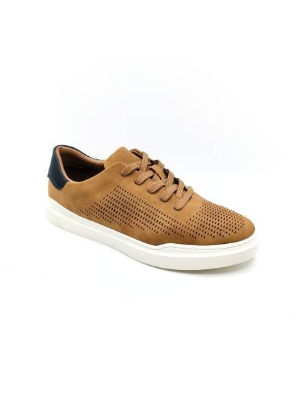 Lace Up Sneakers - Camel