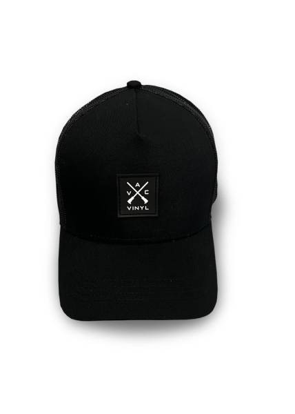 Vinyl Logo Cap - Black