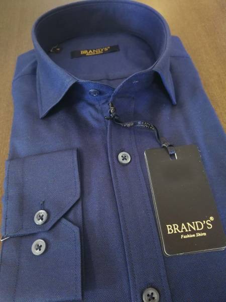 Oxford Solid Colour Shirt - Blue