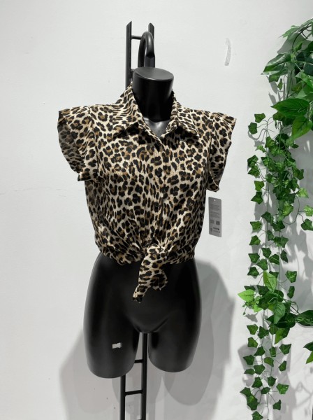 Animal Print Shirt - Leopard