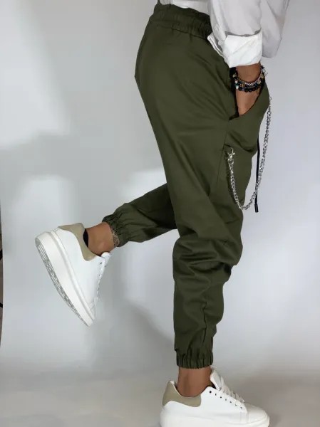 Relax Fit Trousers - Khaki