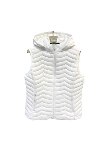 Quilted Vest Jacket - White