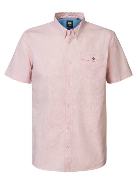 Petrol Short Sleeve Shirt - Pink