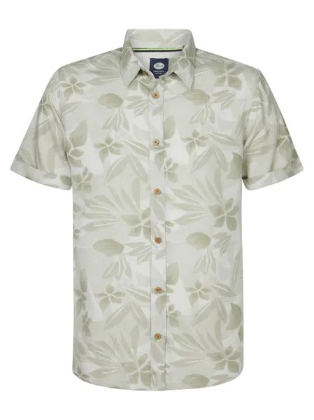 Petrol Tropical Shirt Palmlust - Khaki