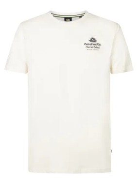 Petrol Artwork T-shirt Radient - White