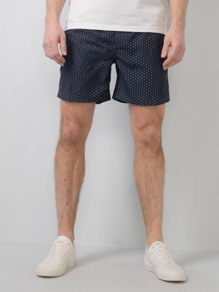 Petrol Dotted Swimming Shorts - Blue