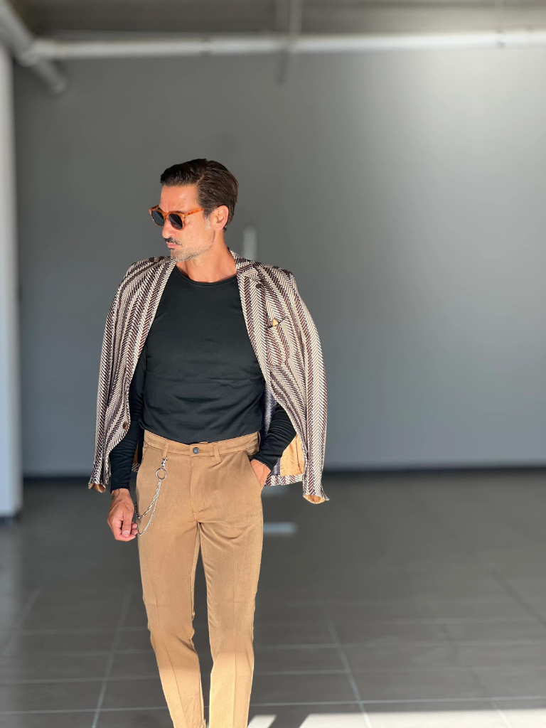 Smart Trousers - Camel