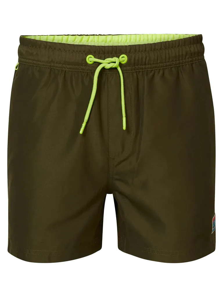 Petrol Plain Swimming Shorts Shorelife - Khaki