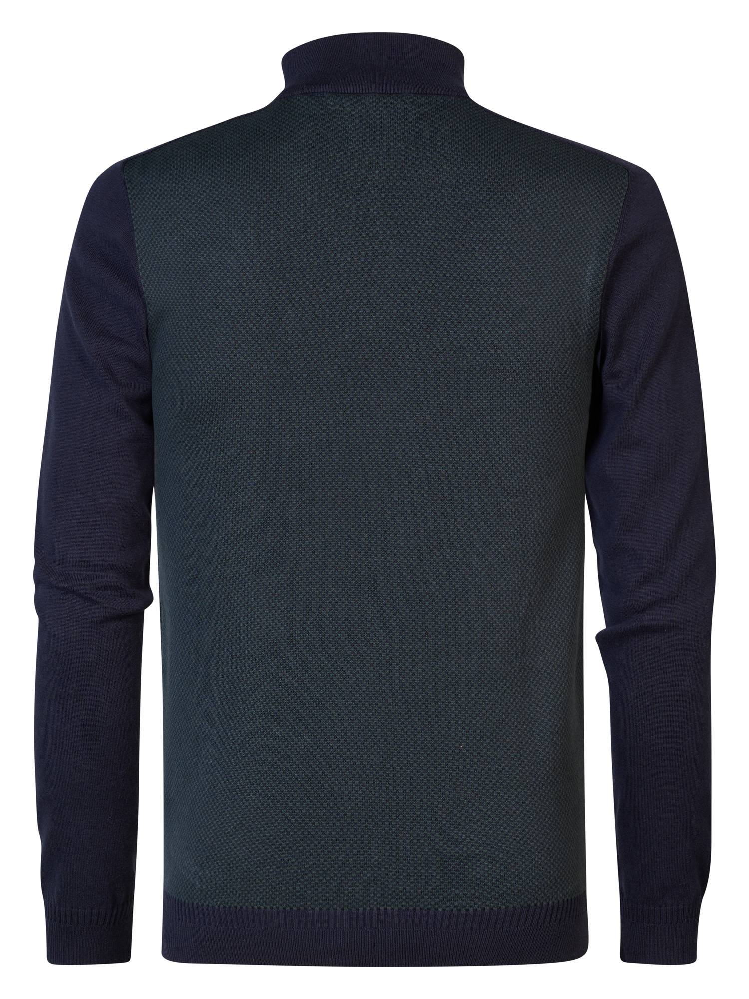Petrol Knitwear Collar - Petrol