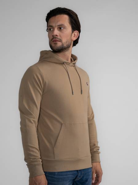 Petrol Plain Hoodie Tetlin - Camel
