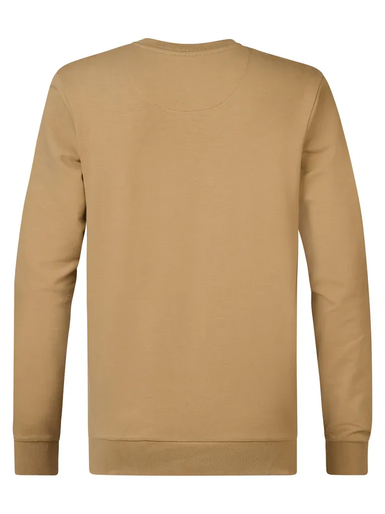 Petrol Plain Sweater Unalakleet - Beige
