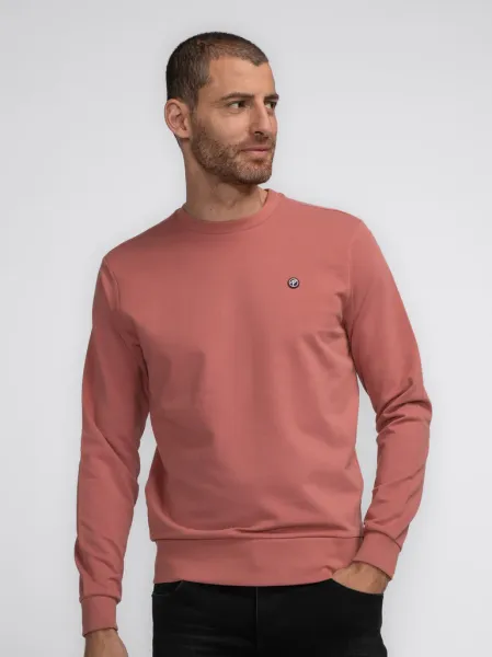 Petrol Plain Sweater Unalakleet - Pink