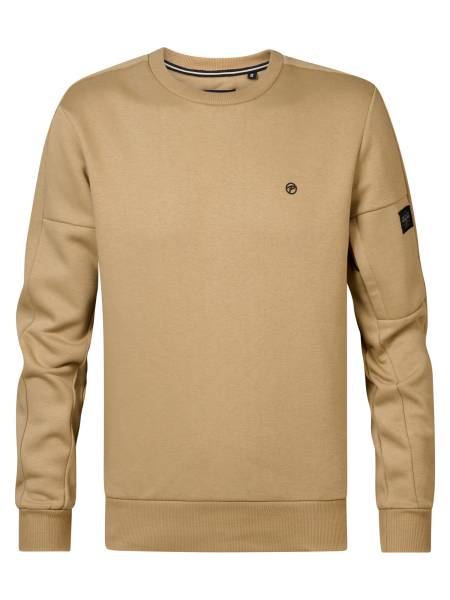 Petrol Logo Sweater Salcha - Beige