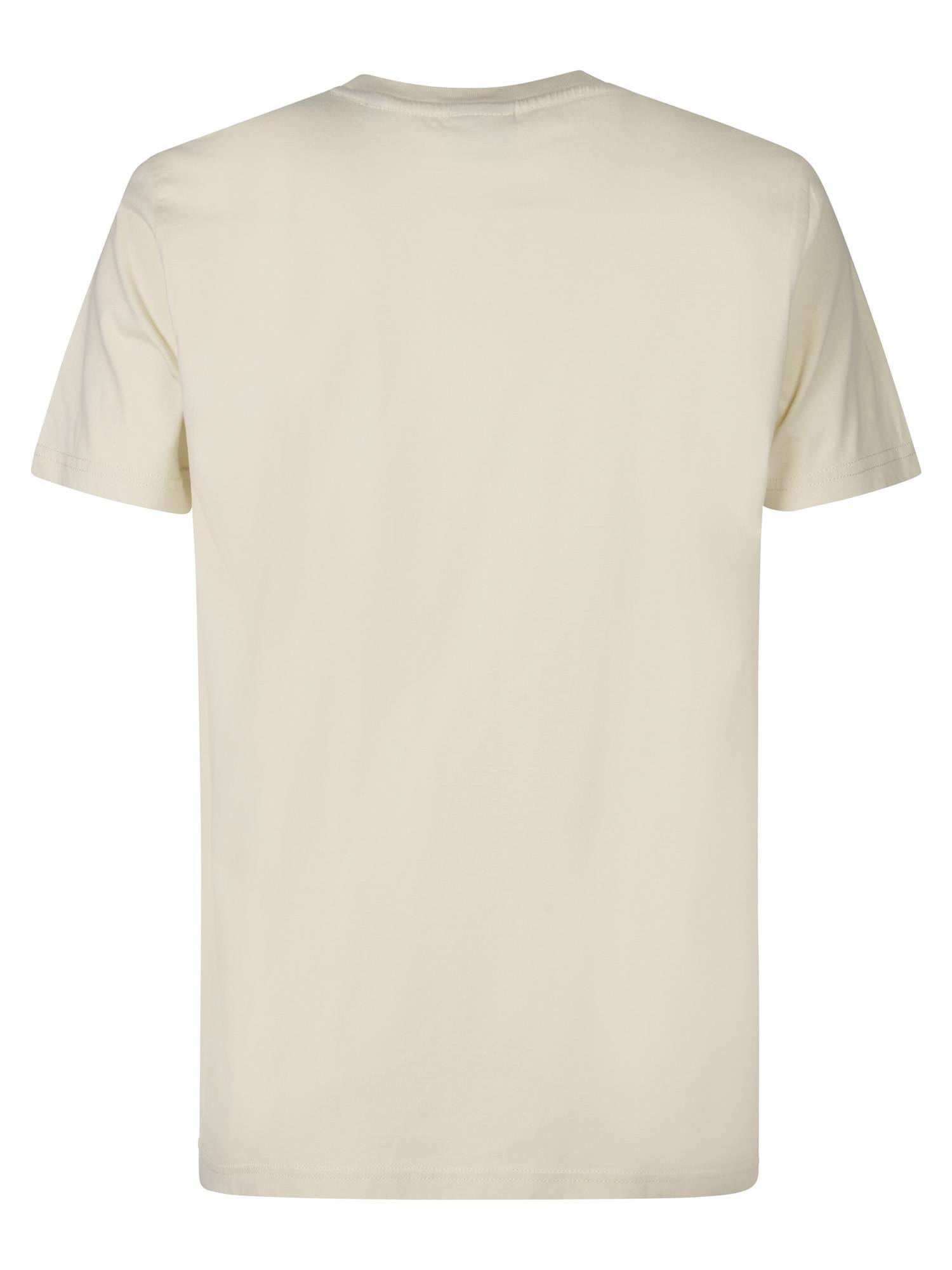 Petrol T-Shirt Classic Print - Beige