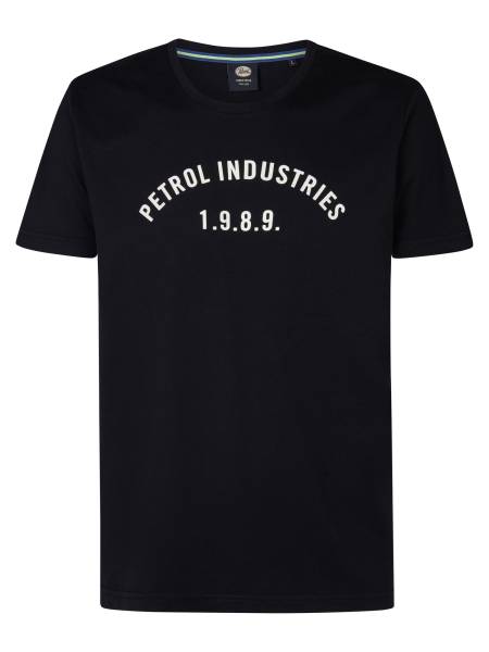 Petrol T-Shirt Classic Print - Black
