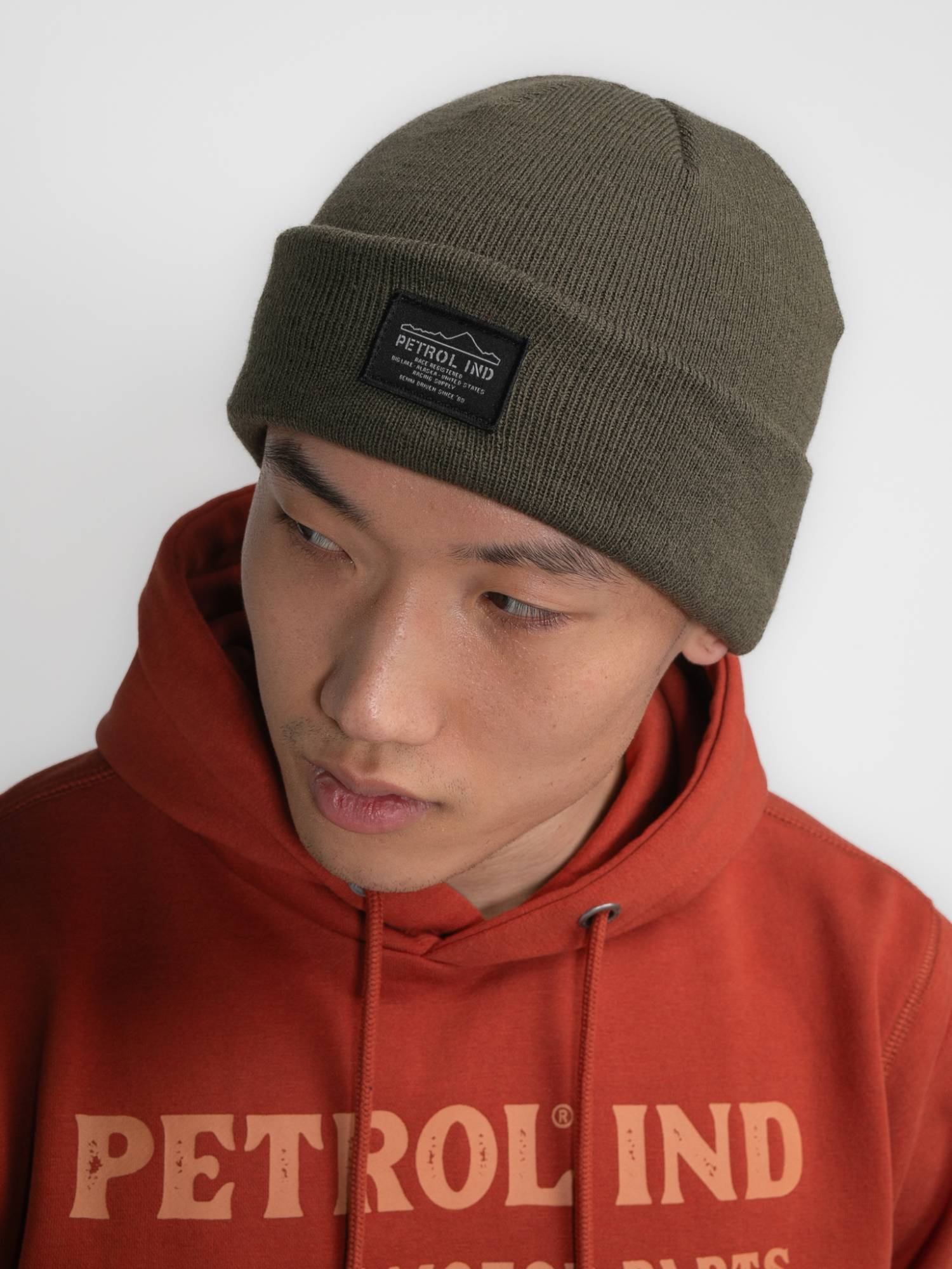 Petrol Fine-knit Hat Yukon - Khaki