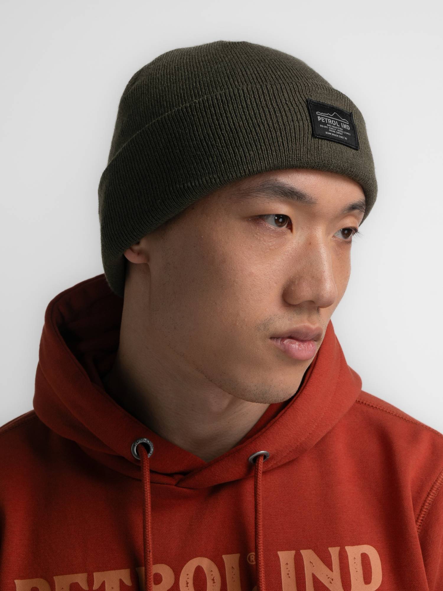 Petrol Fine-knit Hat Yukon - Khaki