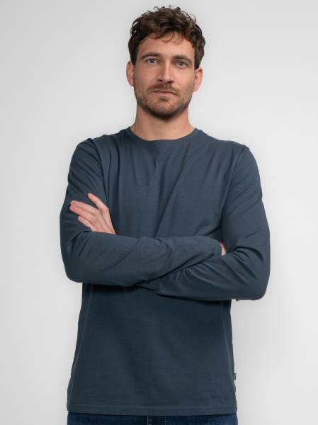 Petrol Logo Long-sleeved T-shirt Anderson - Petrol