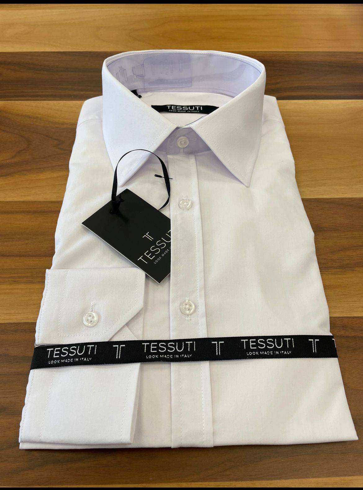 Solid Colour Shirt - White