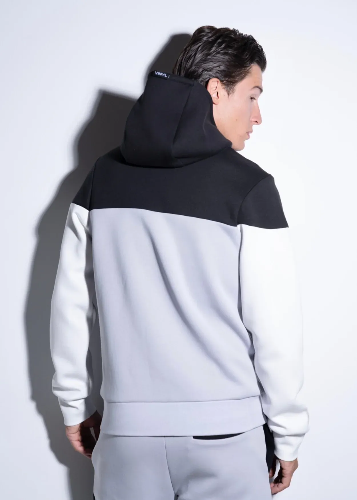 Vinyl Tech Premium Hoodie - Grey