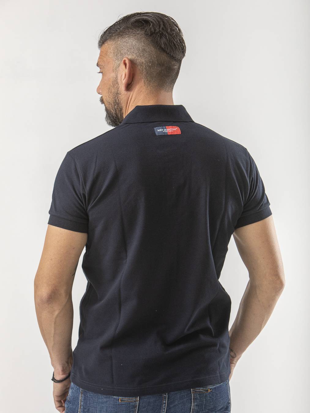 Martini Jeans Polo T-shirt - Blue