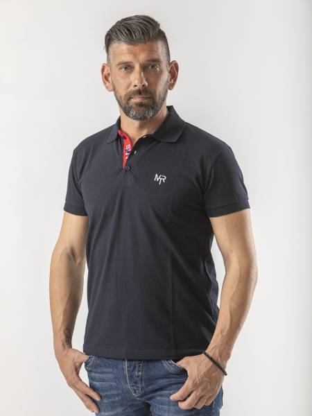 Martini Jeans Polo T-shirt - Blue
