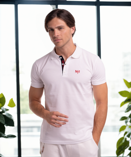 Martini Jeans Polo T-shirt - White