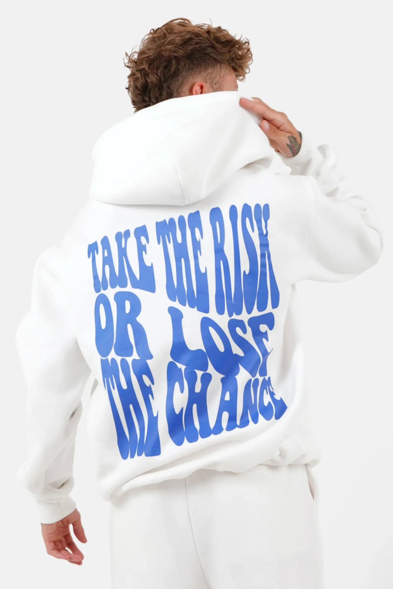 Sixth June Take The Risk Hoodie - White