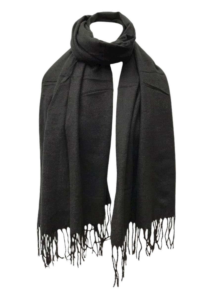 Plain Scarf - Black