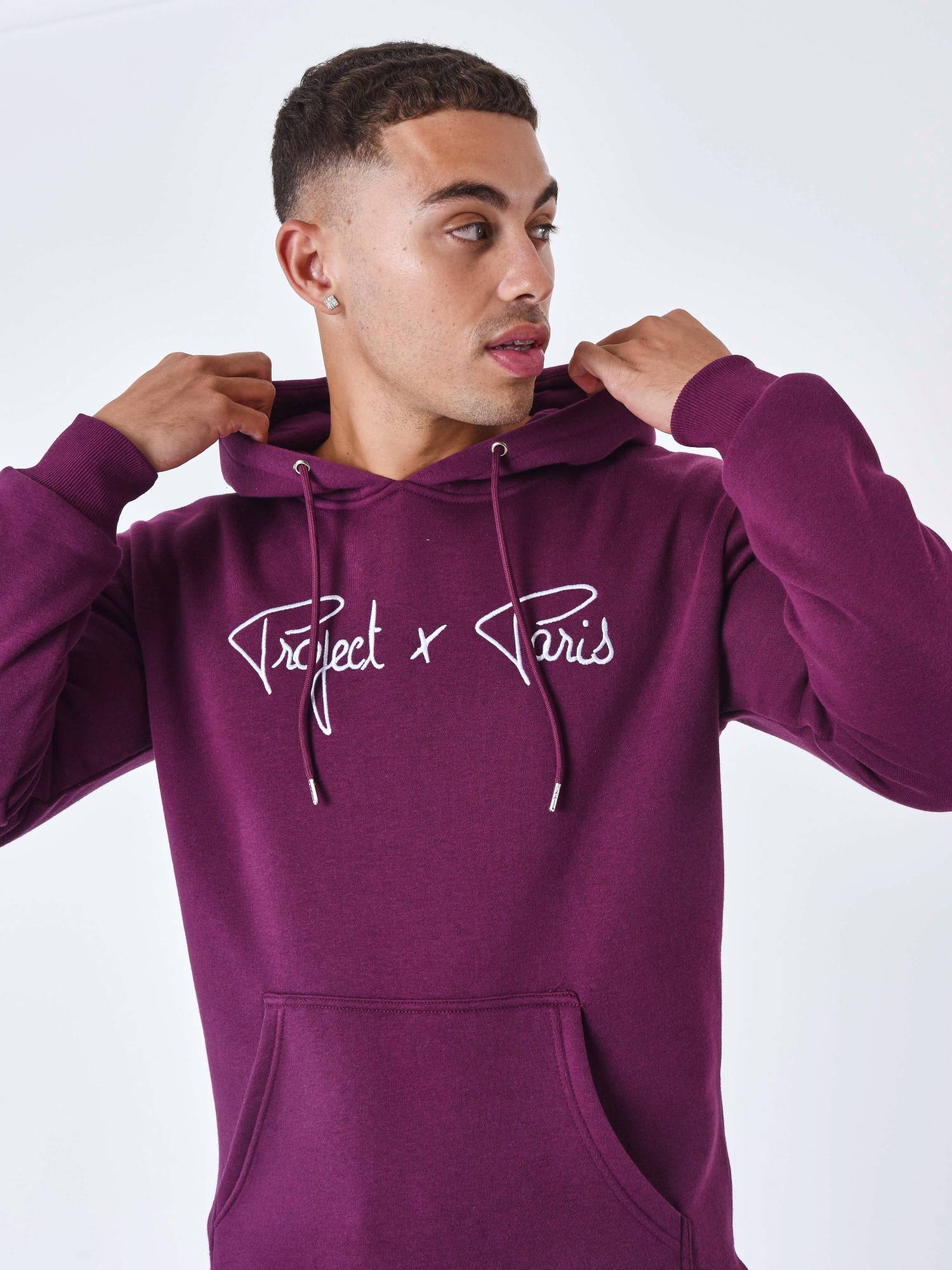 Project X Paris Essentials Hoodie - Bordeaux