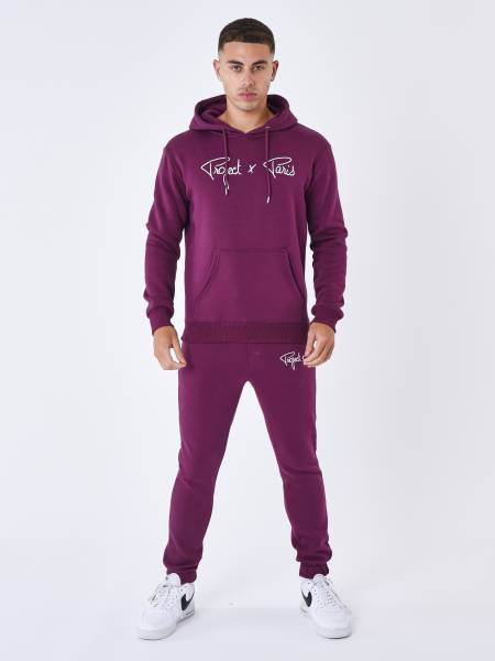 Project X Paris Essentials Hoodie - Bordeaux