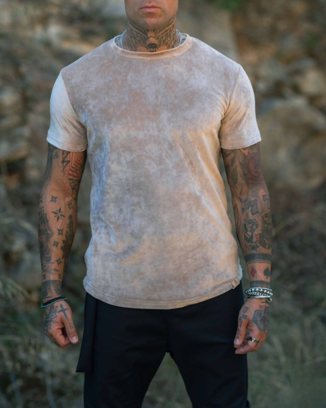 Rebel T-shirt - Beige