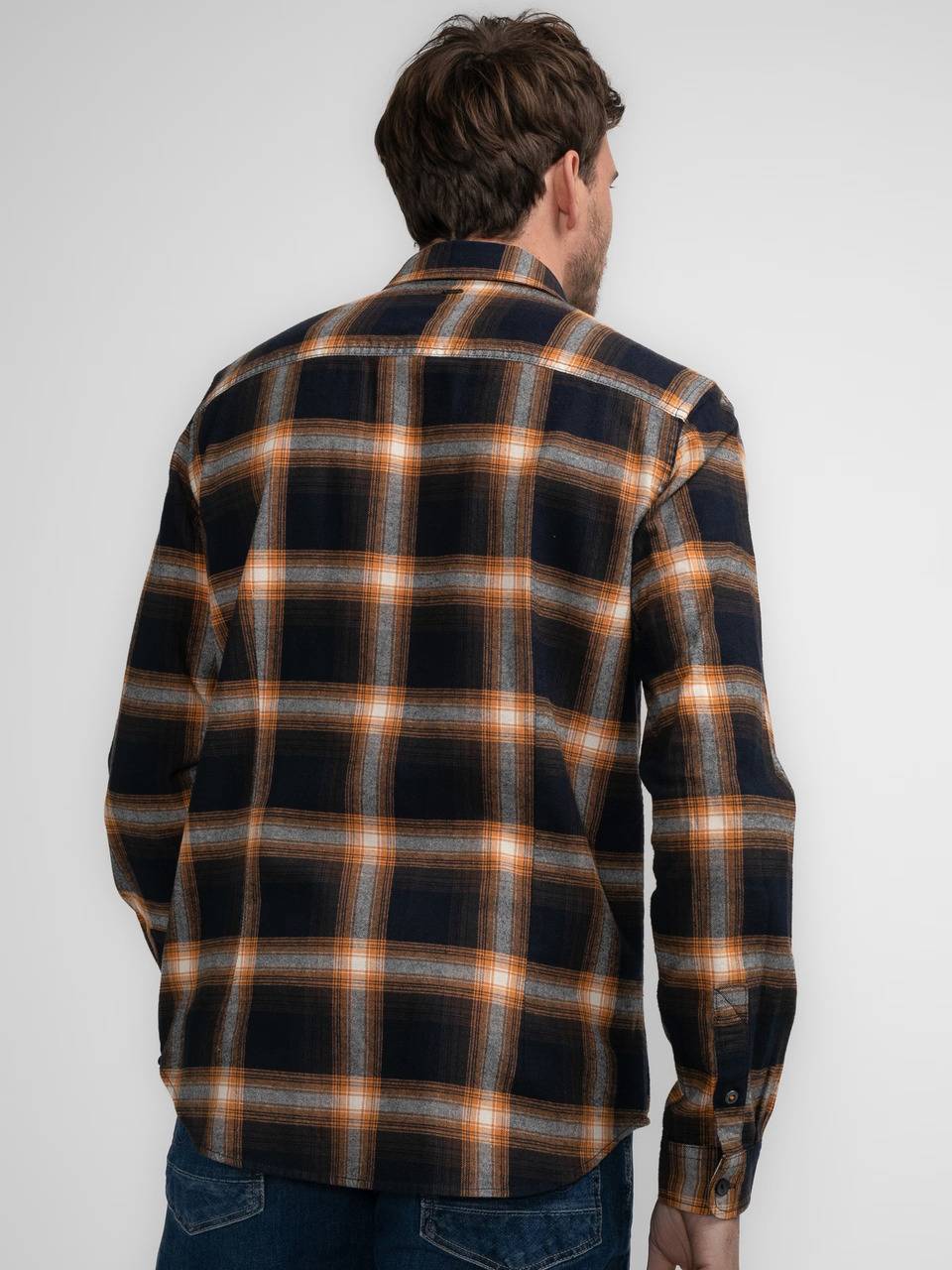 Petrol Checked Shirt - Blue