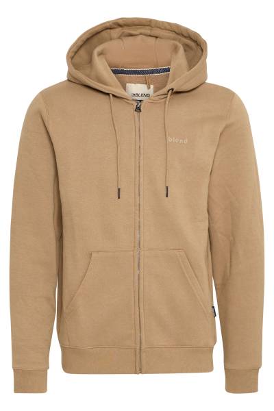 Blend Full Zip Sweater BHDOWNTON - Beige