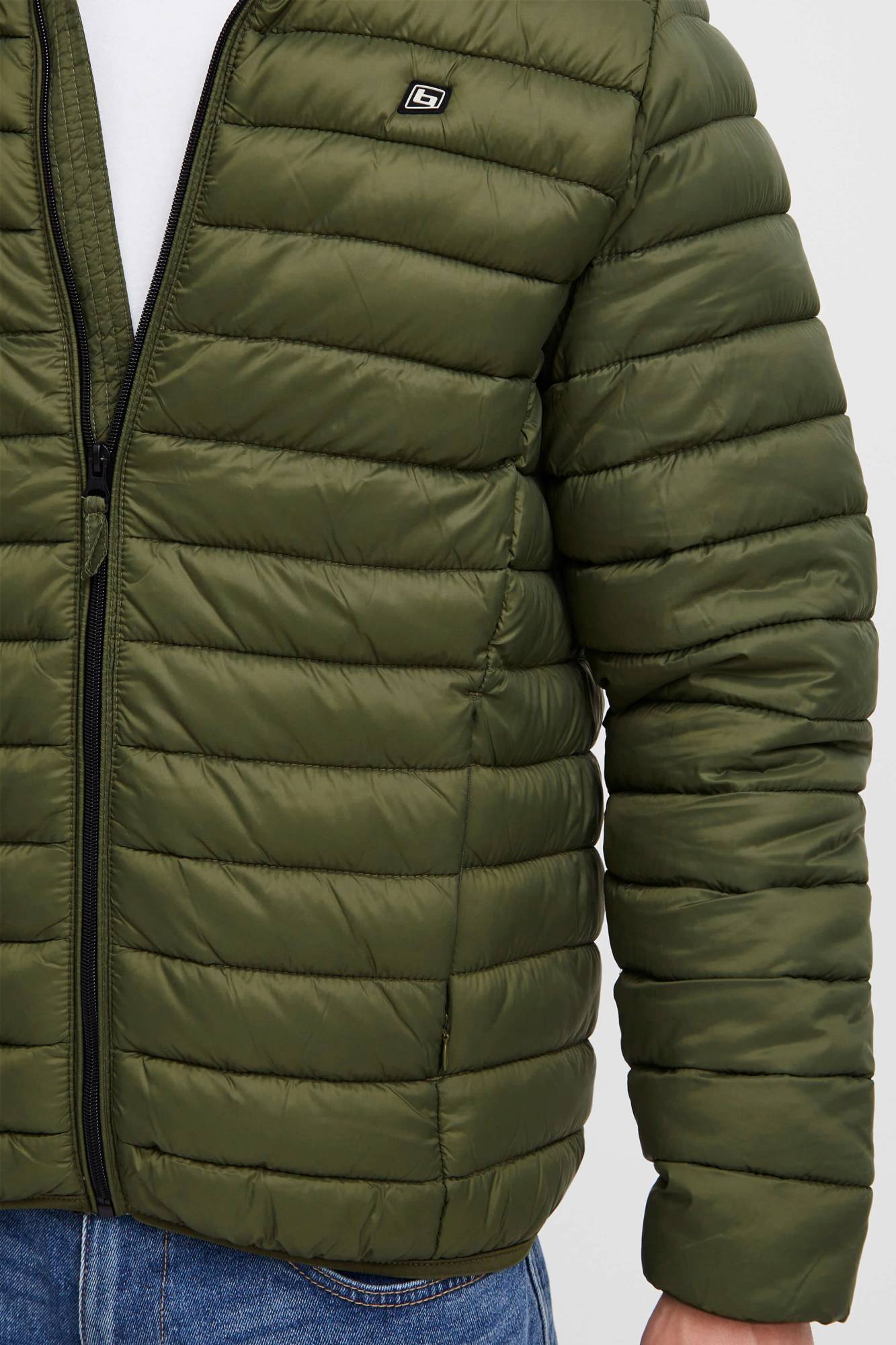 Blend Hooded Jacket BHROMSEY - Khaki