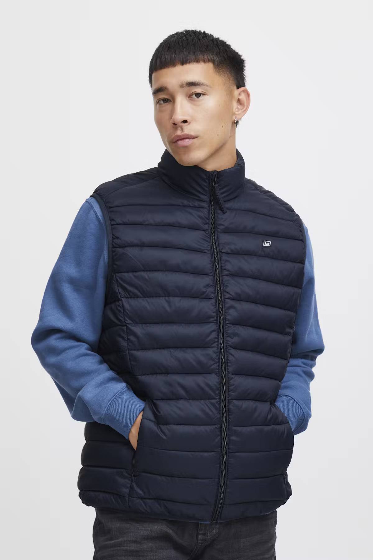 Blend Vest Jacket BHROMSEY - Blue