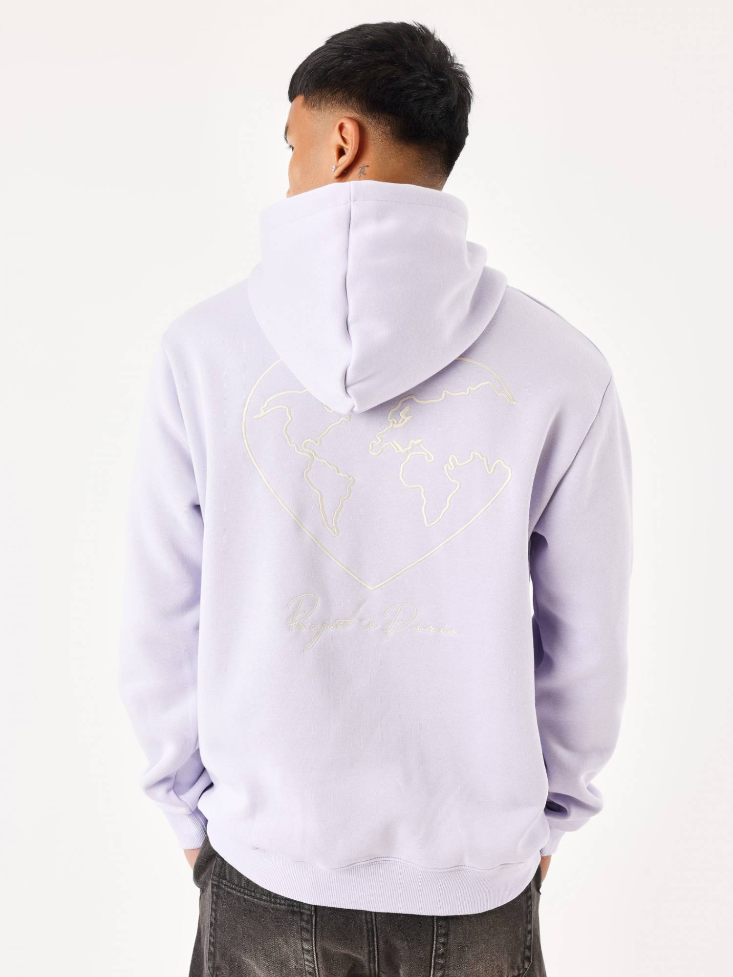 Project X Paris Heartworld Hoodie - Lilac