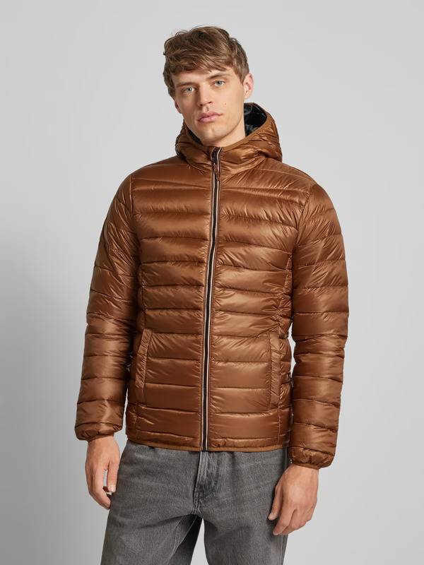 Blend Quilted Jacket - Brown