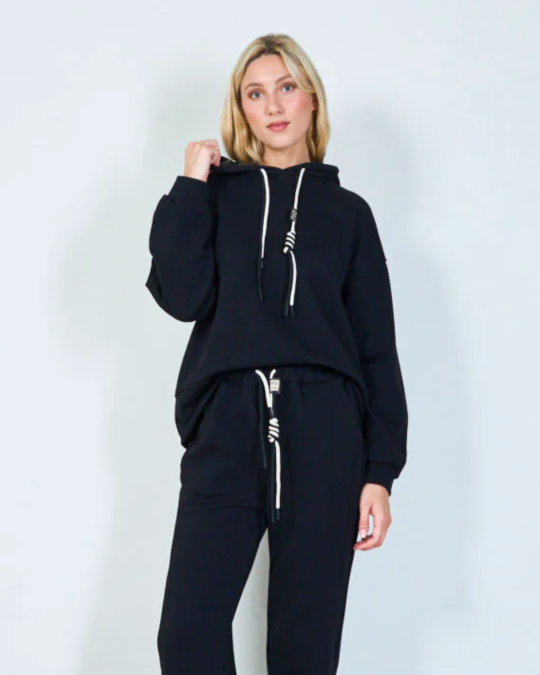 Hooded Sweatshirt - Black