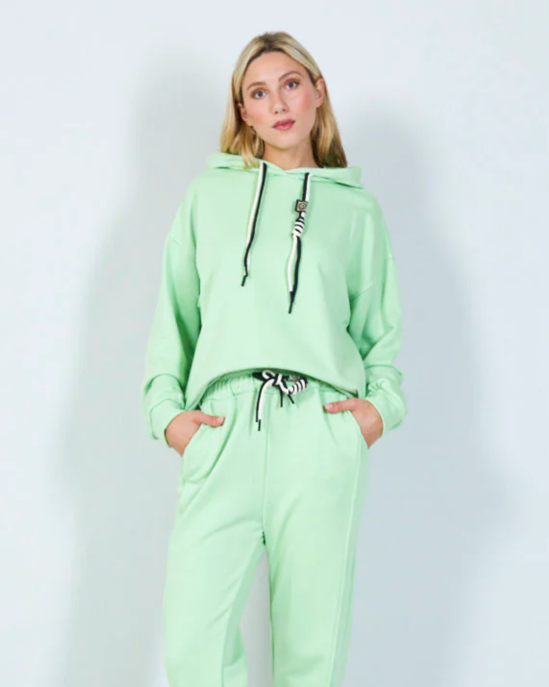 Hooded Sweatshirt - Mint