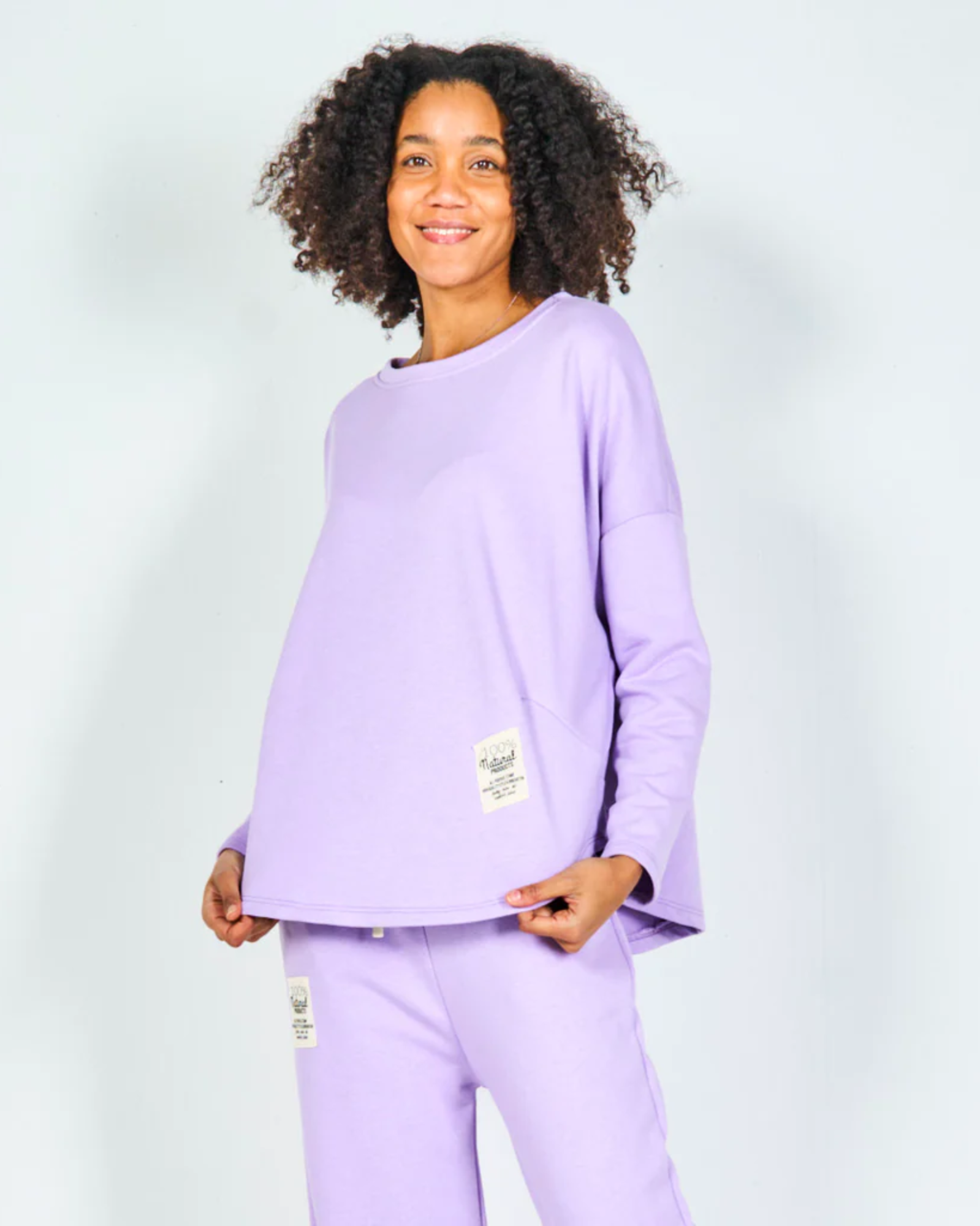 Relaxed Sweater - Lilac