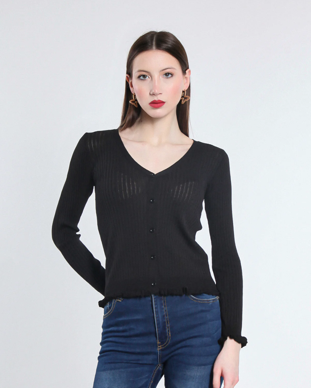 Viscose Cardigan - Black