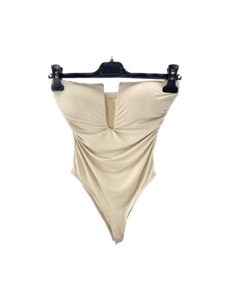 Tube Bodysuit - Beige