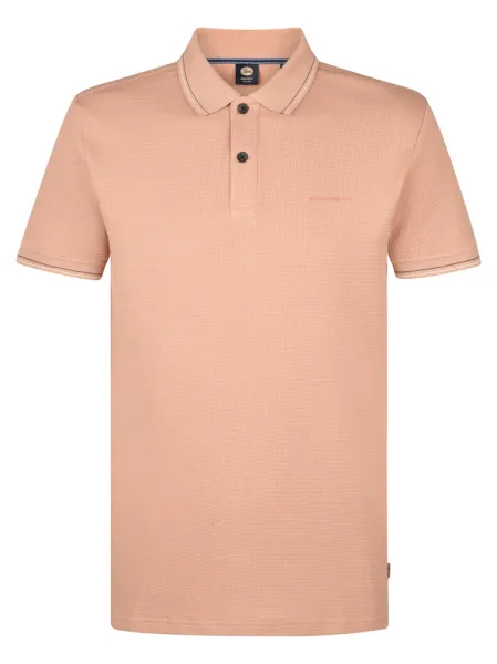 Petrol Classic Polo Aqua - Pink